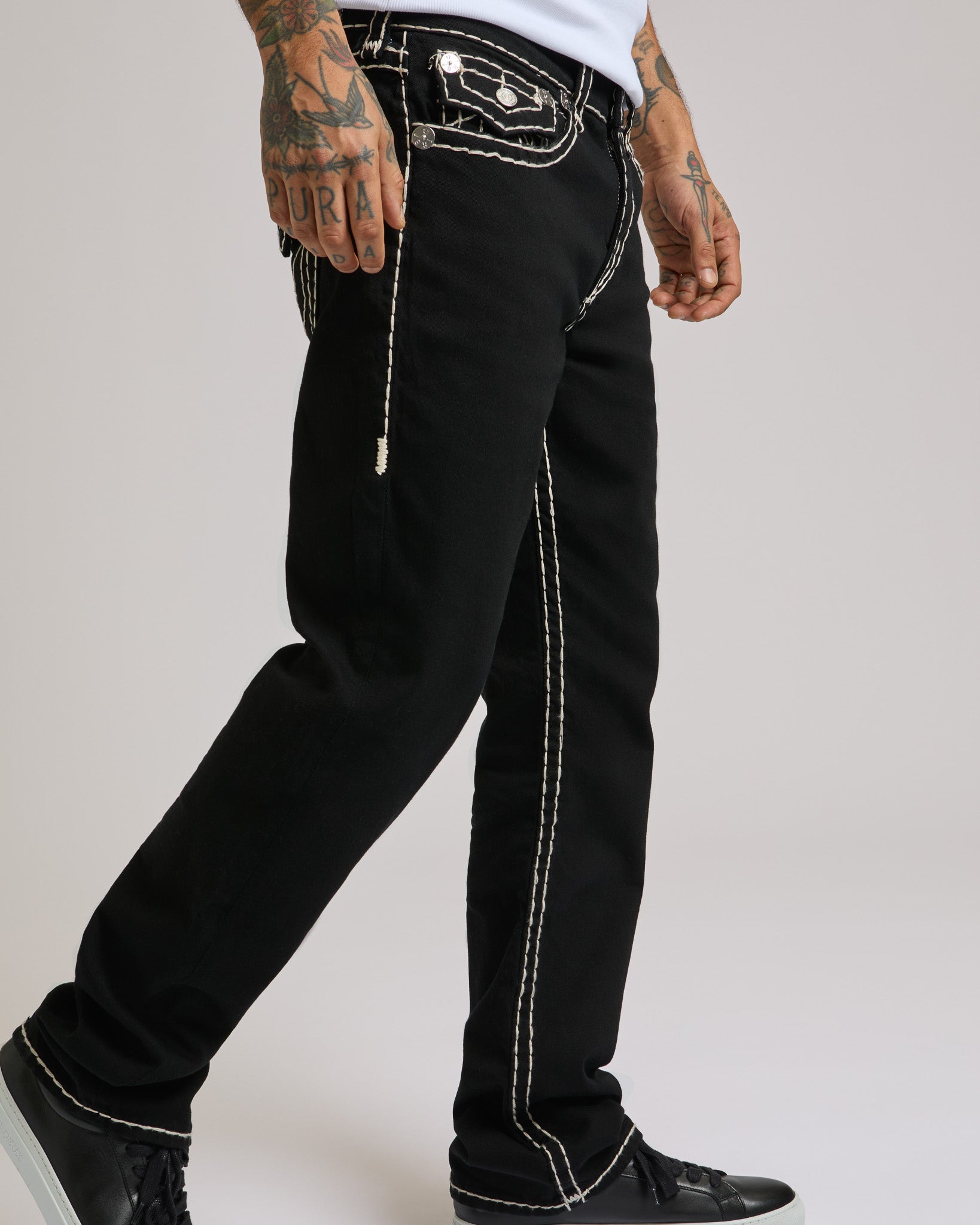 RICKY SUPER T FLAP 34IN - 2SB BODY RINSE BLACK