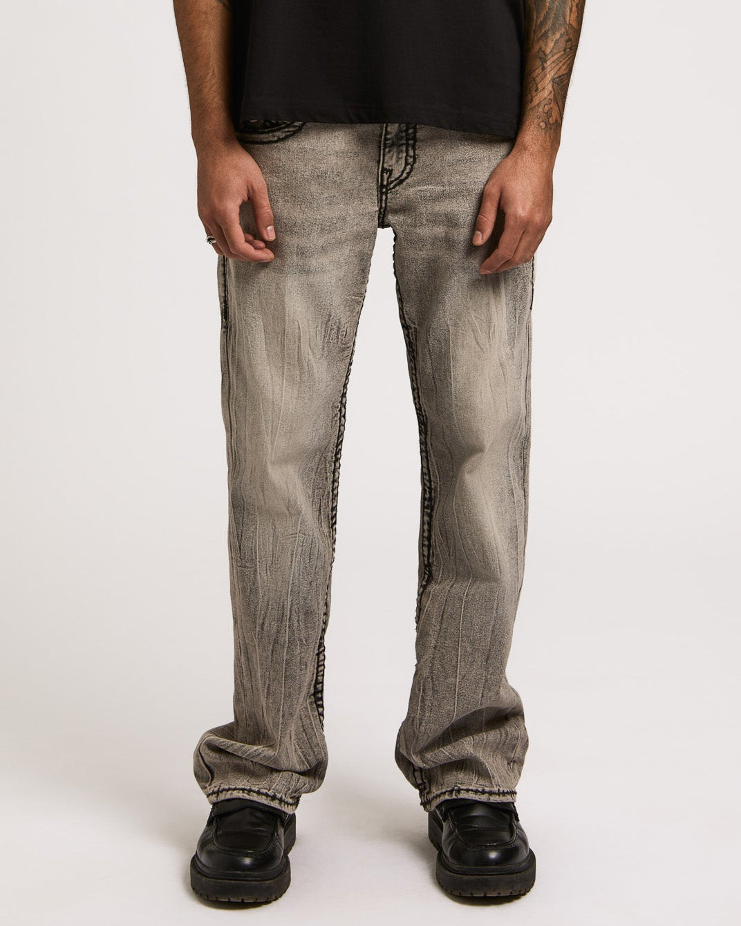 BILLY SUPER T FLAP 34IN - GRAVEL ROOT GREY WASH