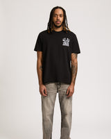 SS TR CREST TEE - JET BLACK