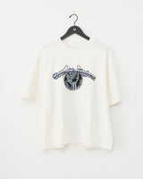CHROME LOGO BOXY TEE - WINTER WHITE