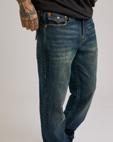 RICKY SN FLAP 34IN - JACKKNIFE DARK WASH