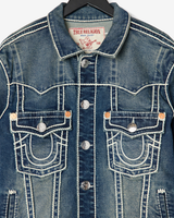 OVERSIZE ROPE STITCH JIMMY JKT - DENIM DUSTSTROM DARK WASH