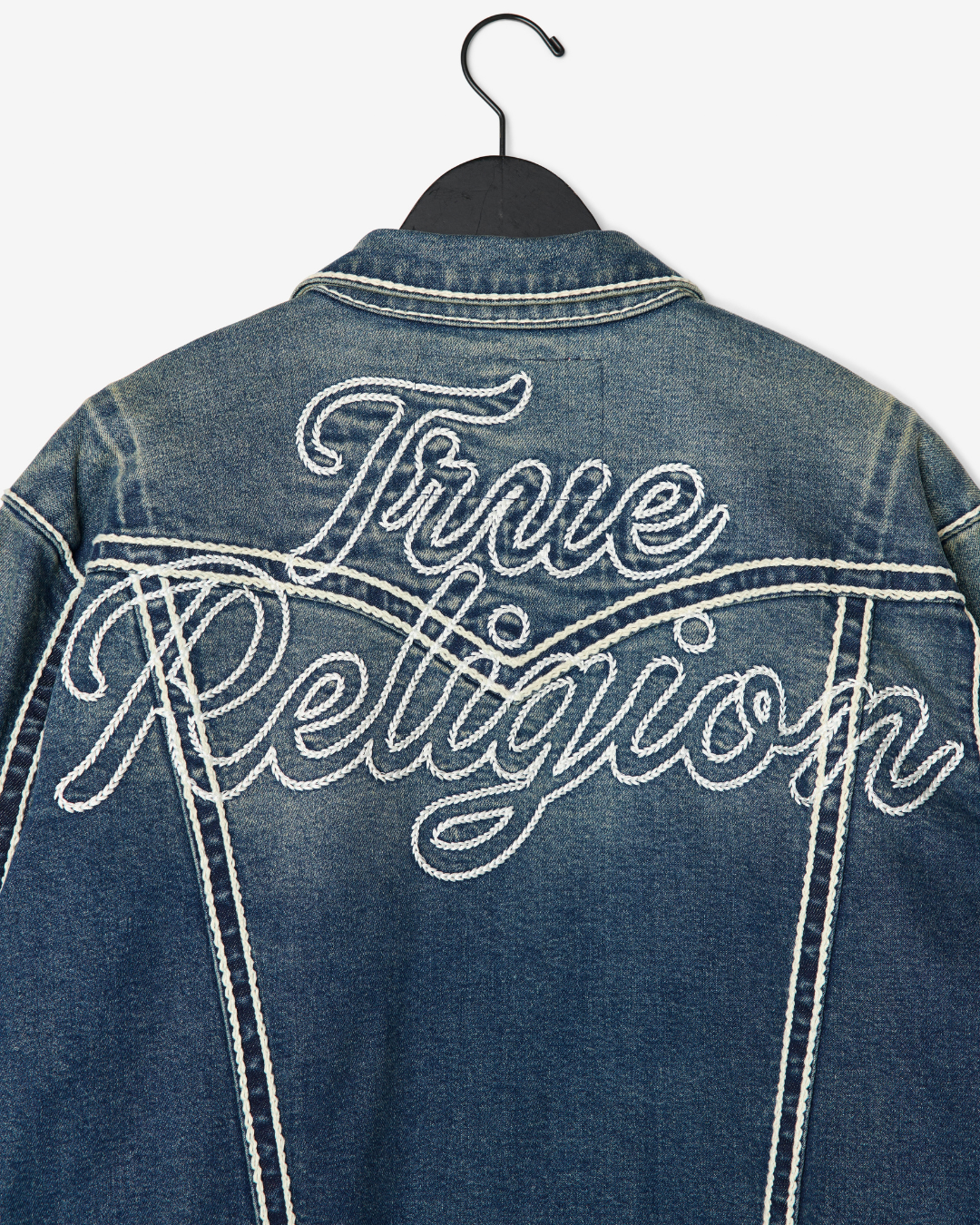 OVERSIZE ROPE STITCH JIMMY JKT - DENIM DUSTSTROM DARK WASH