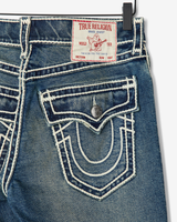 RICKY ROPE STITCH FLAP 34IN - DENIM DUSTSTROM DARK WASH