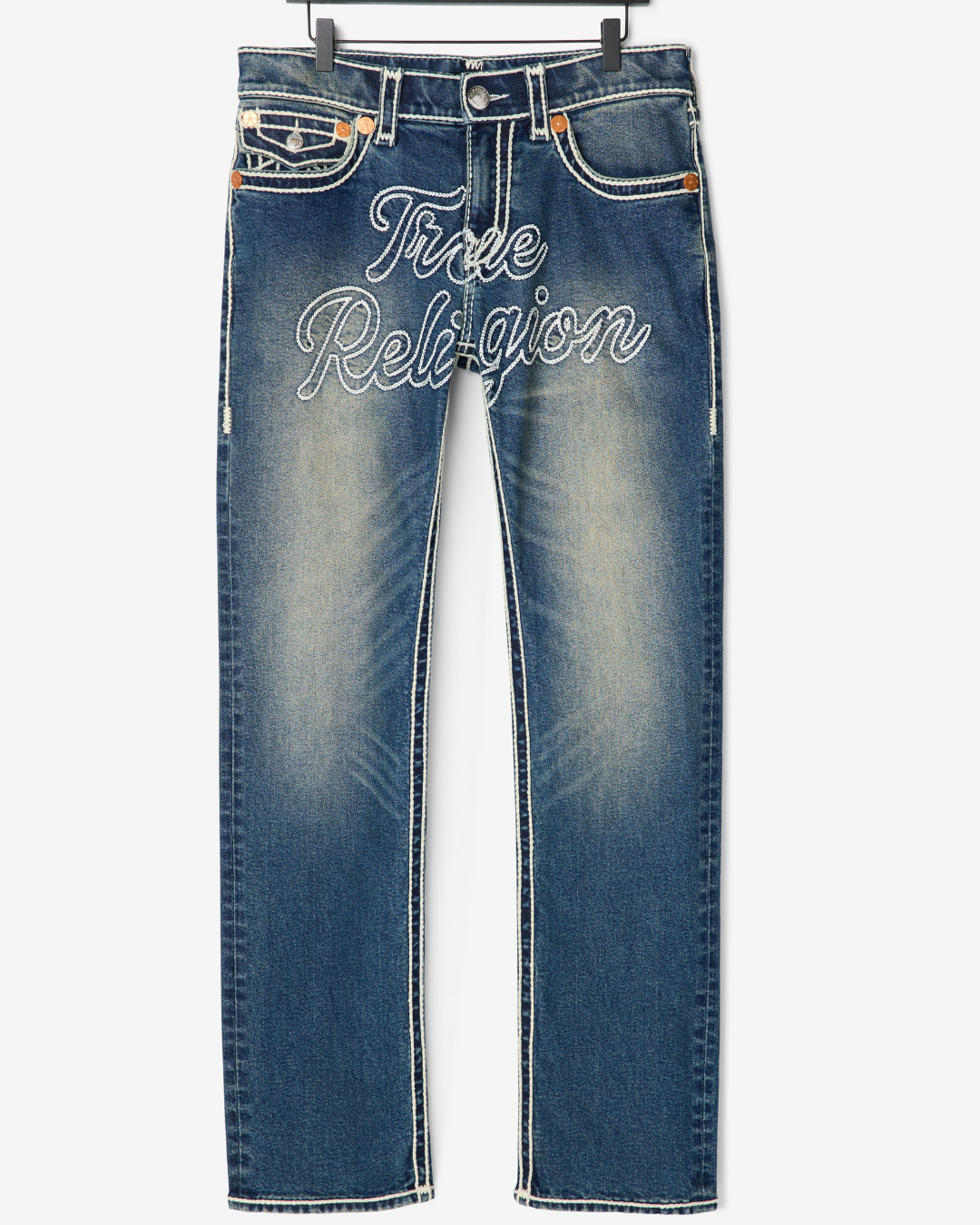 RICKY ROPE STITCH FLAP 34IN - DENIM DUSTSTROM DARK WASH