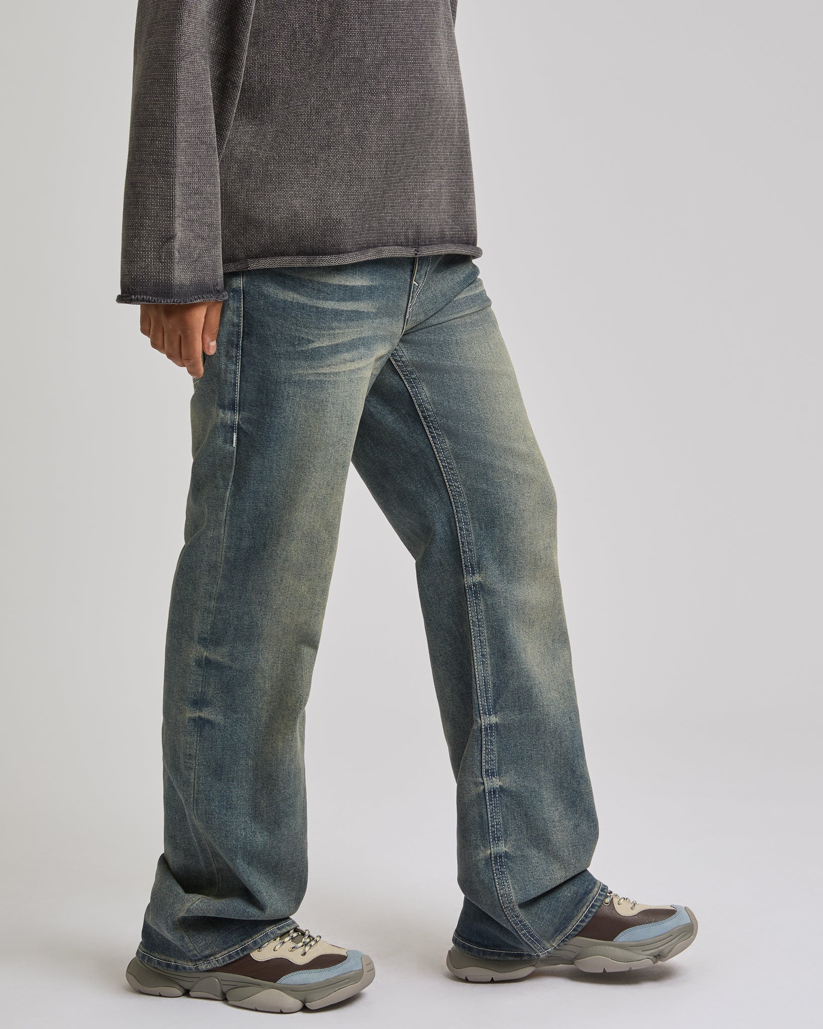 BILLY TN SN FLAP  34 IN - WESTERN LOOP FADE MED WASH
