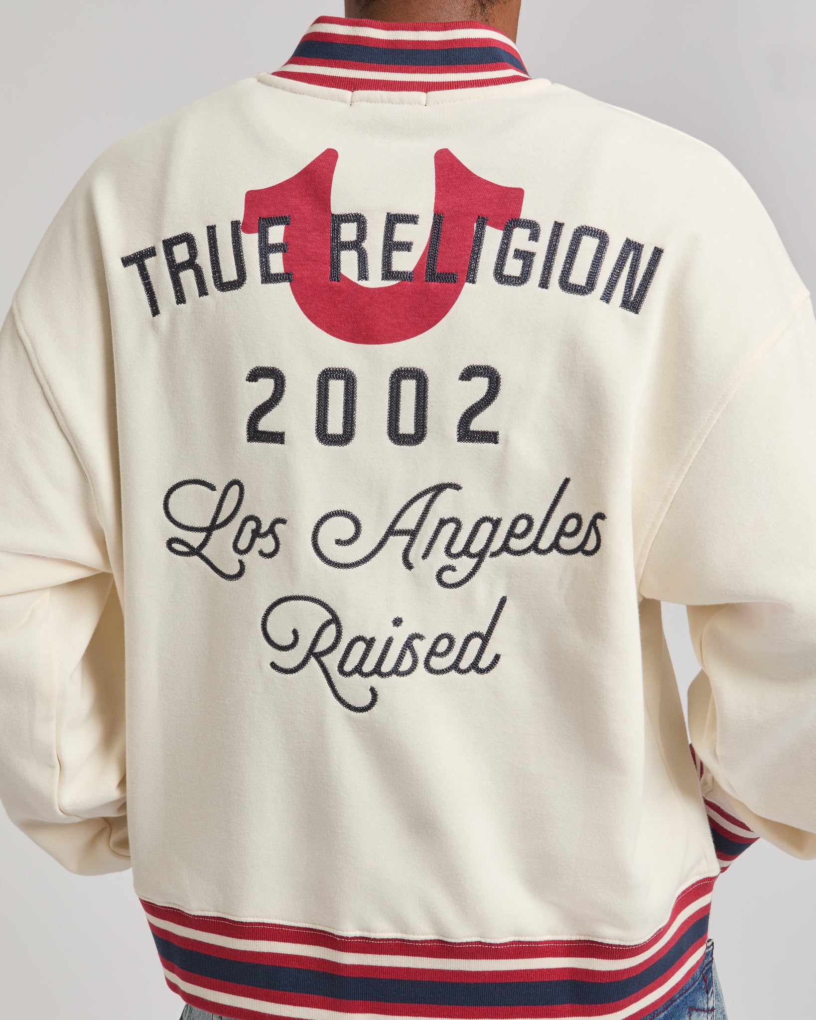 LS RAISED IN LA KNIT SHIRT - WINTER WHITE