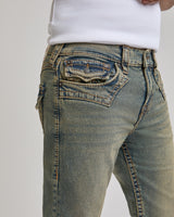 RICKY BIG T FLAP JIMMY JEAN 34 - DESERT LOOP FADE MEDIUM WASH