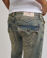 RICKY BIG T FLAP JIMMY JEAN 34 - DESERT LOOP FADE MEDIUM WASH