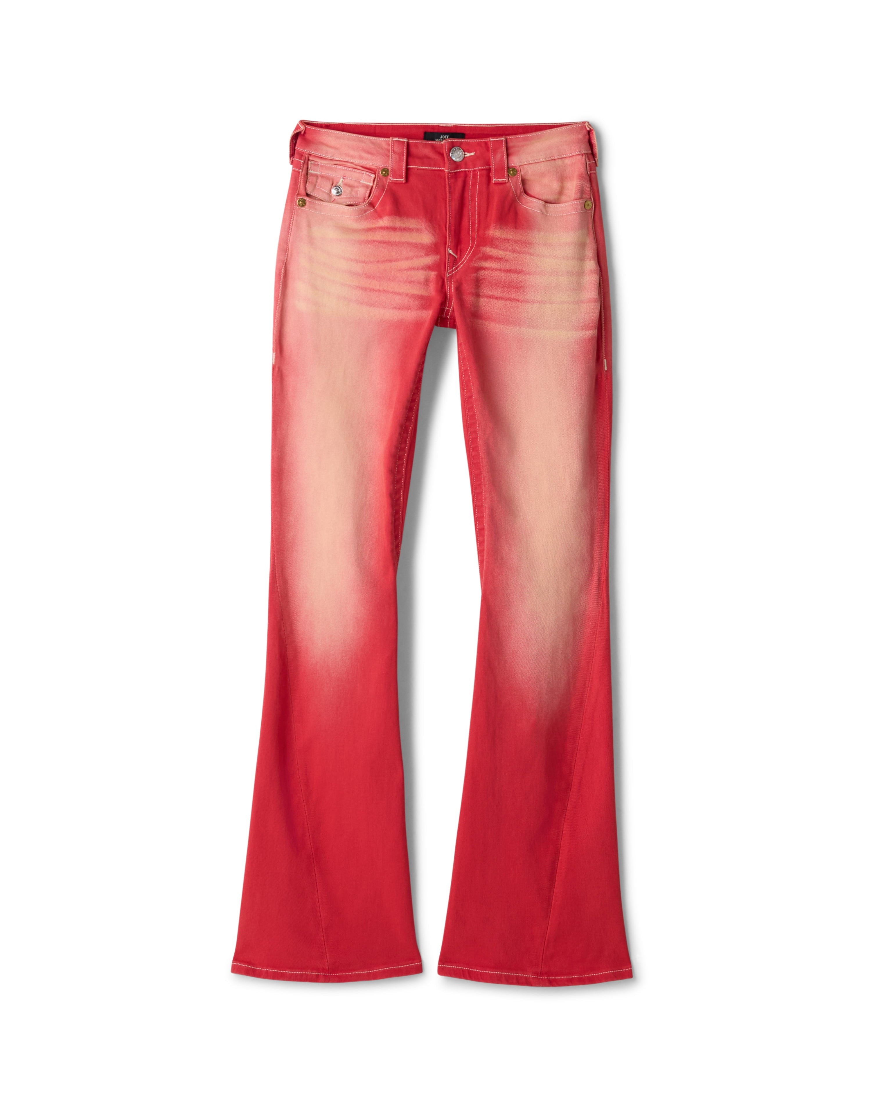 PINK JOEY MID RISE  FLARE FLAP - SUN MUSE
