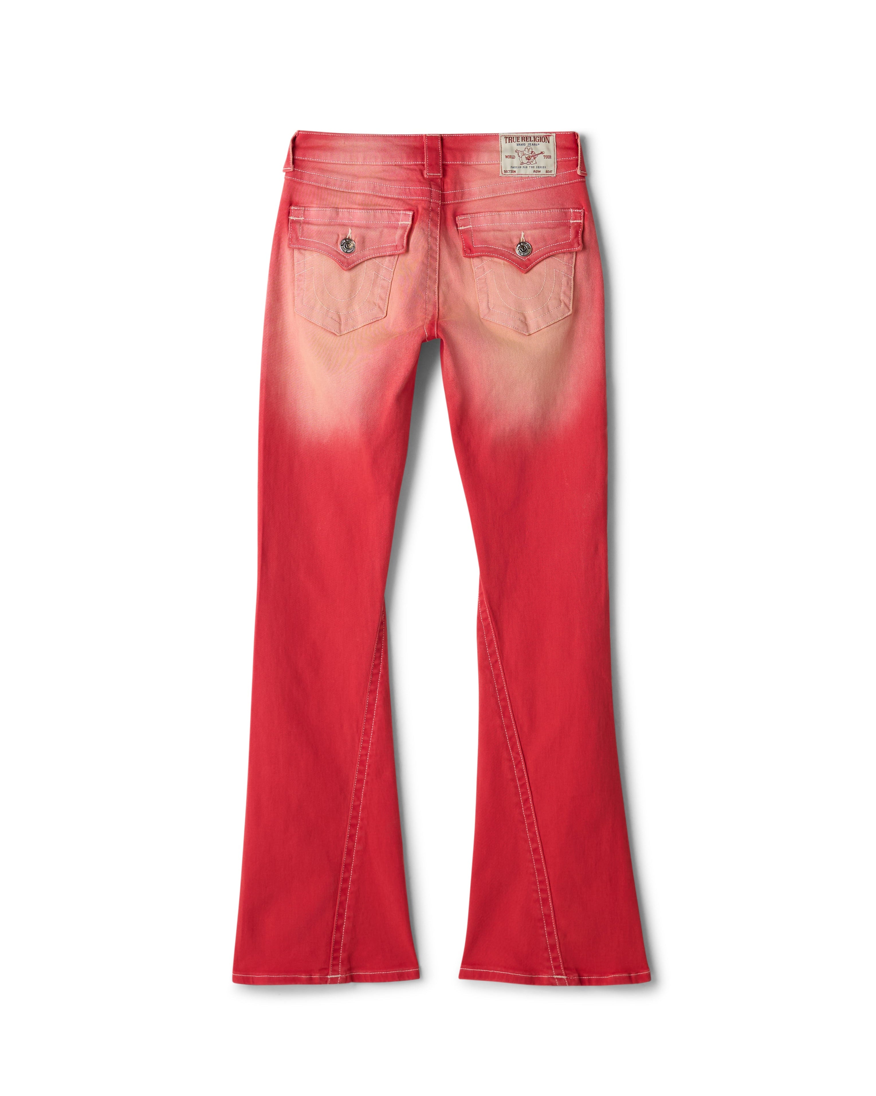 PINK JOEY MID RISE  FLARE FLAP - SUN MUSE