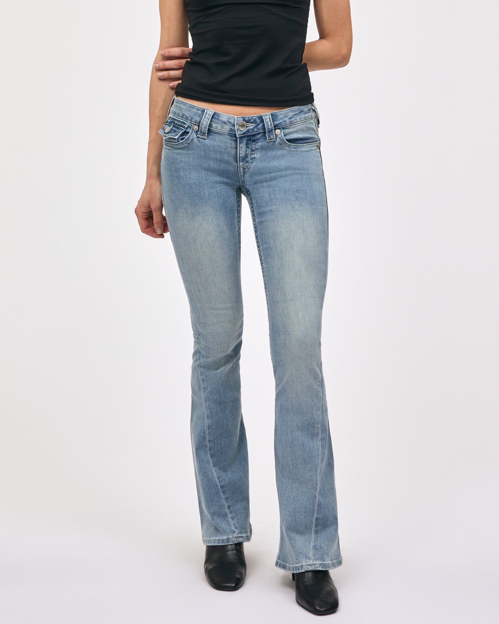 JOEY LOW RISE FLARE - PEAK SPOT