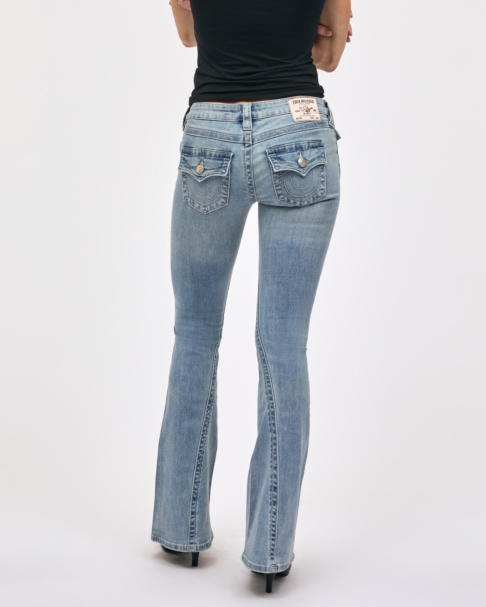 JOEY LOW RISE FLARE - PEAK SPOT