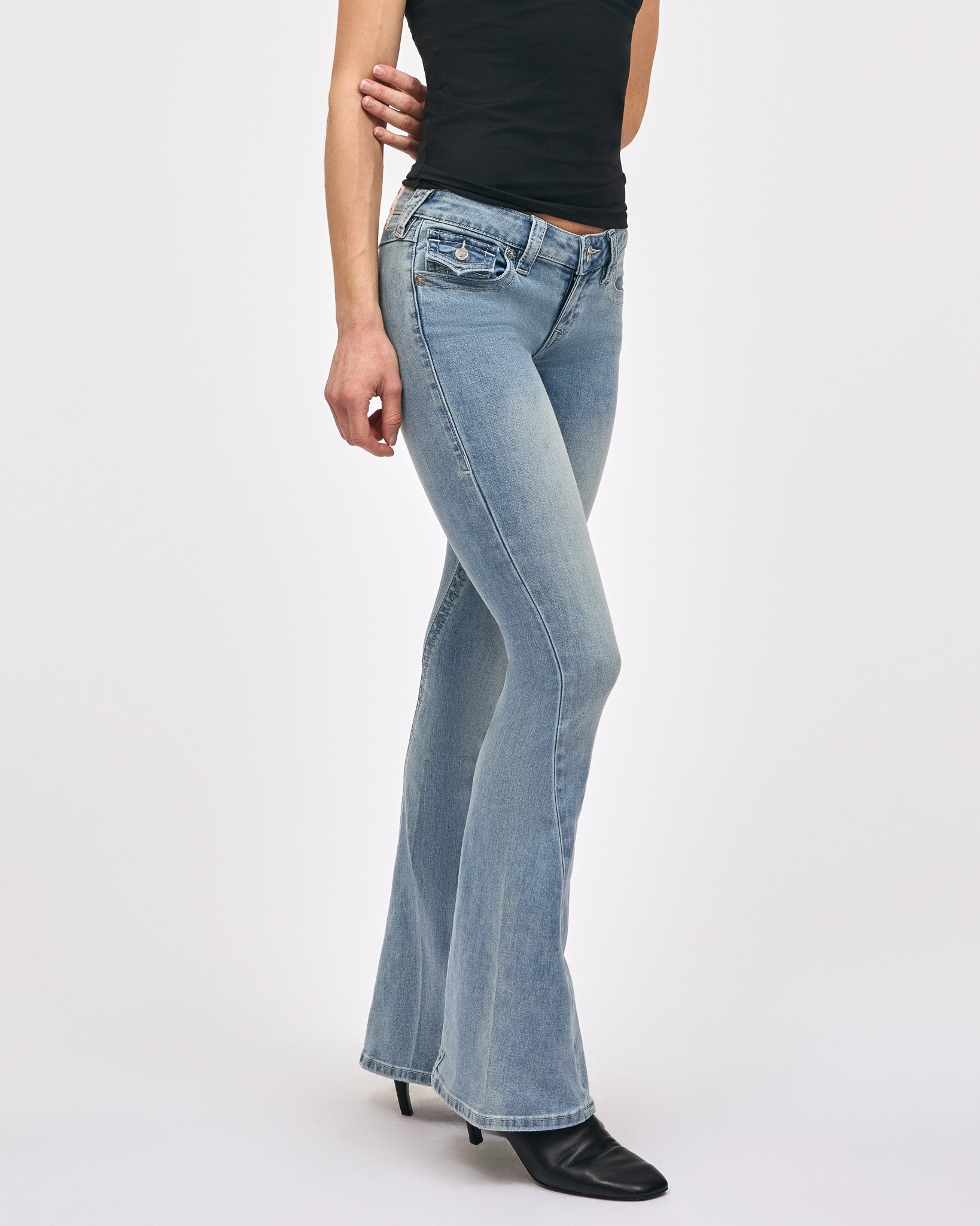 JOEY LOW RISE FLARE - PEAK SPOT