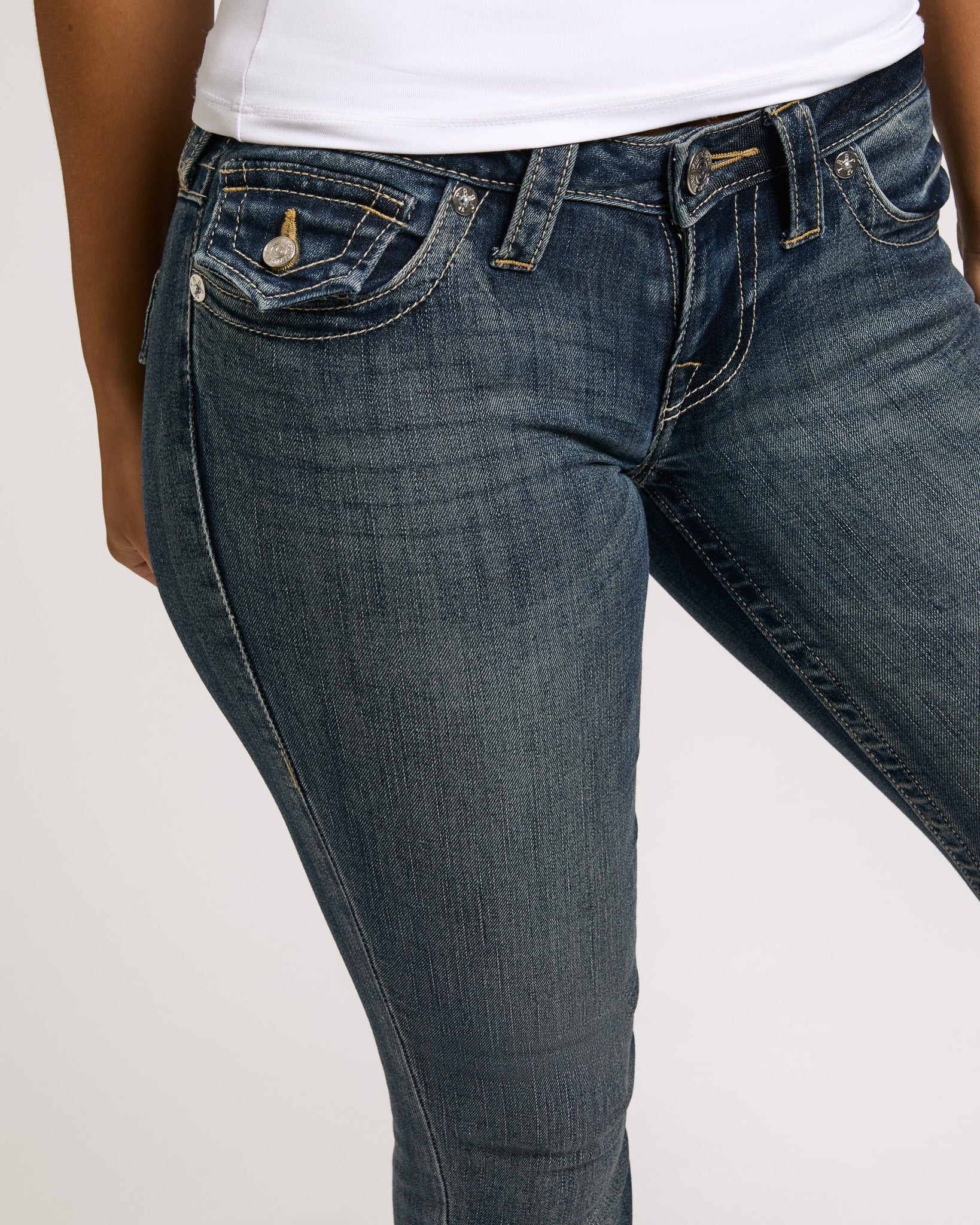 JOEY LOW RISE FLARE FLAP - NAIDA