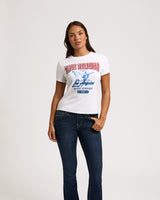 CRYSTAL BUDDHA CREW NECK TEE - OPTIC WHITE