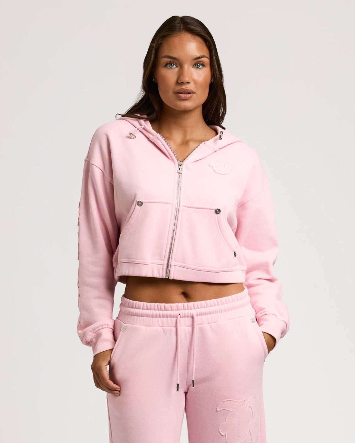 APPLIQUE RLX ZIP UP HOOD - FAIRYTALE