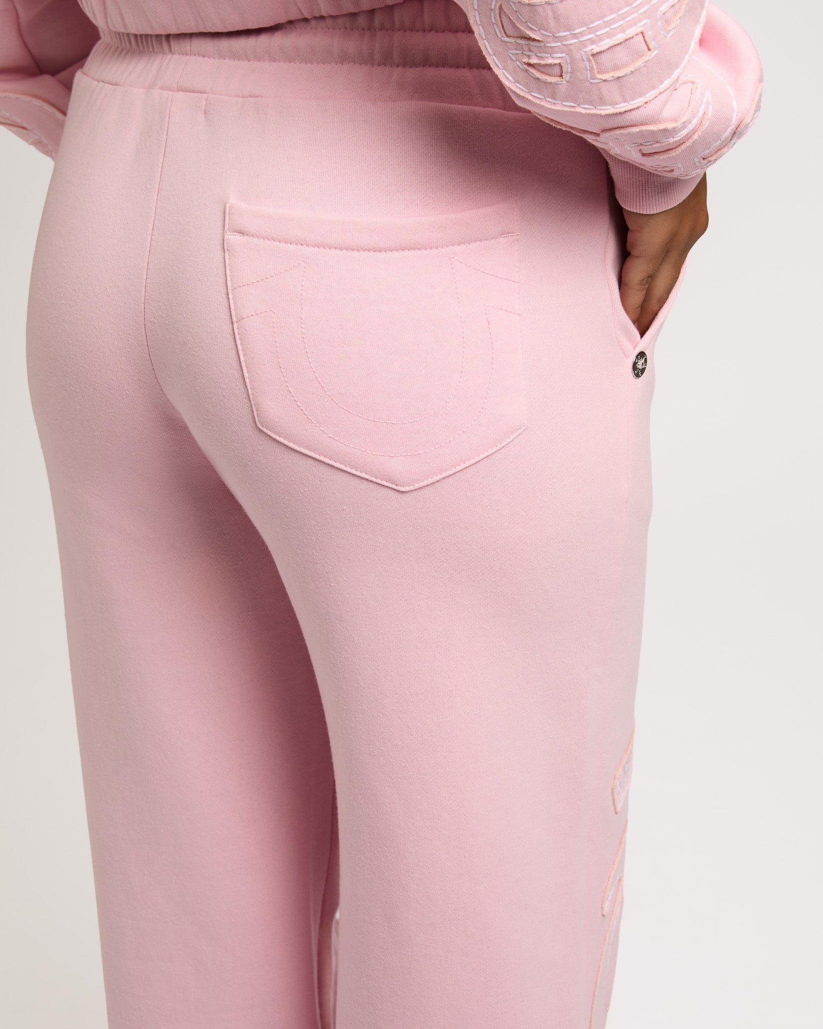 BRANDED APPLIQUE WIDE LEG PANT - FAIRYTALE