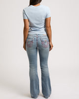 BECCA MR BOOTCUT SUP T FLAP - CHAMPAGNE GLOW