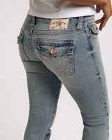 JOEY LOW RISE  FLARE FLAP - SALT WATER