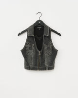 ZIP FRONT TOP BIG T - TRANQUIL DREAM