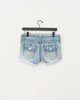 WIDE BELT JOEY LR SHORT FLAP - FRECKLE WAVE