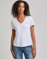 BUDDHA NUMBER  ONE BABY TEE - OPTIC WHITE