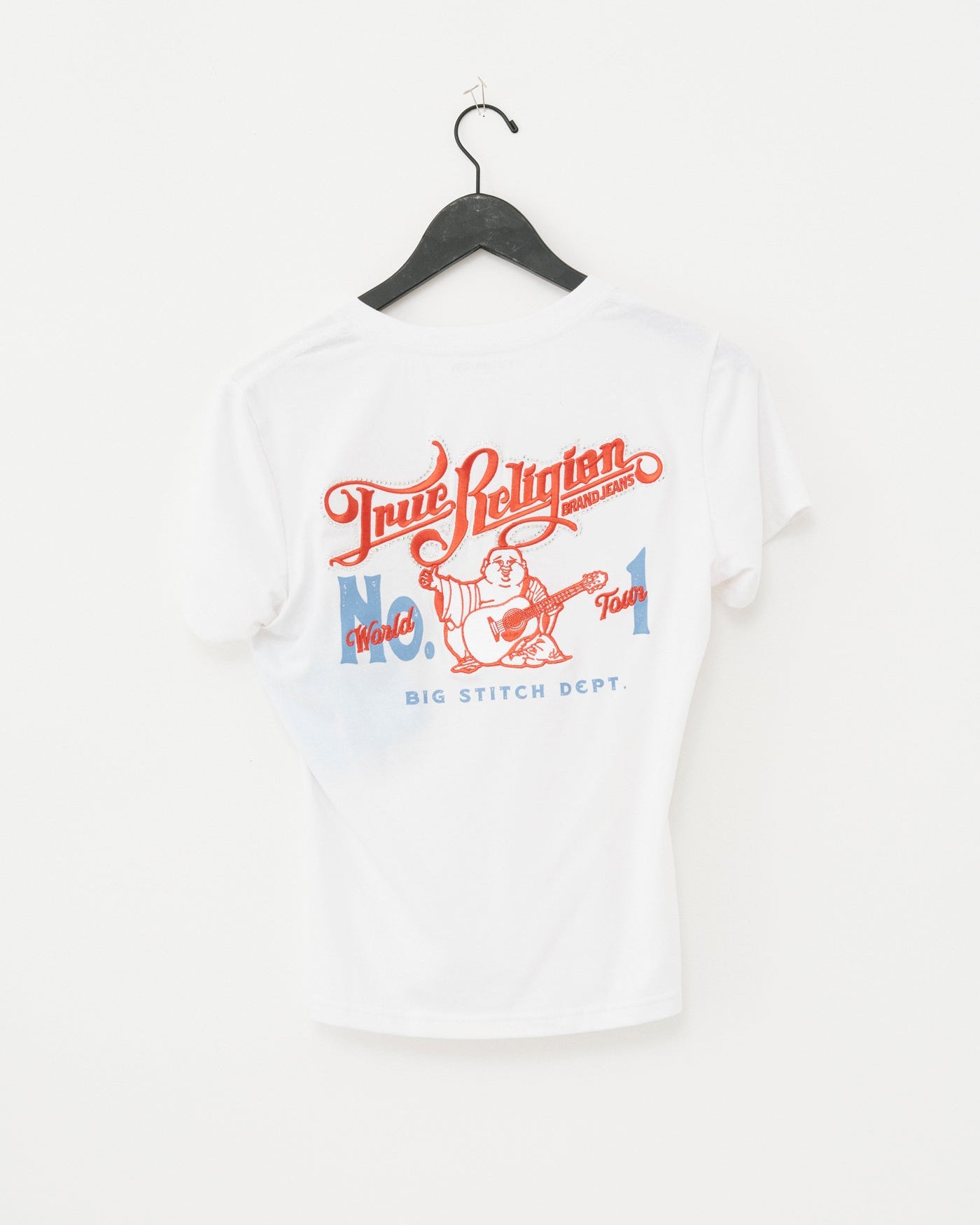BUDDHA NUMBER  ONE BABY TEE - OPTIC WHITE