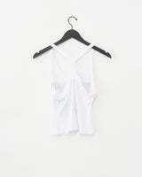 BUDDHA CLASSIC RACERBACK TANK - WHITE