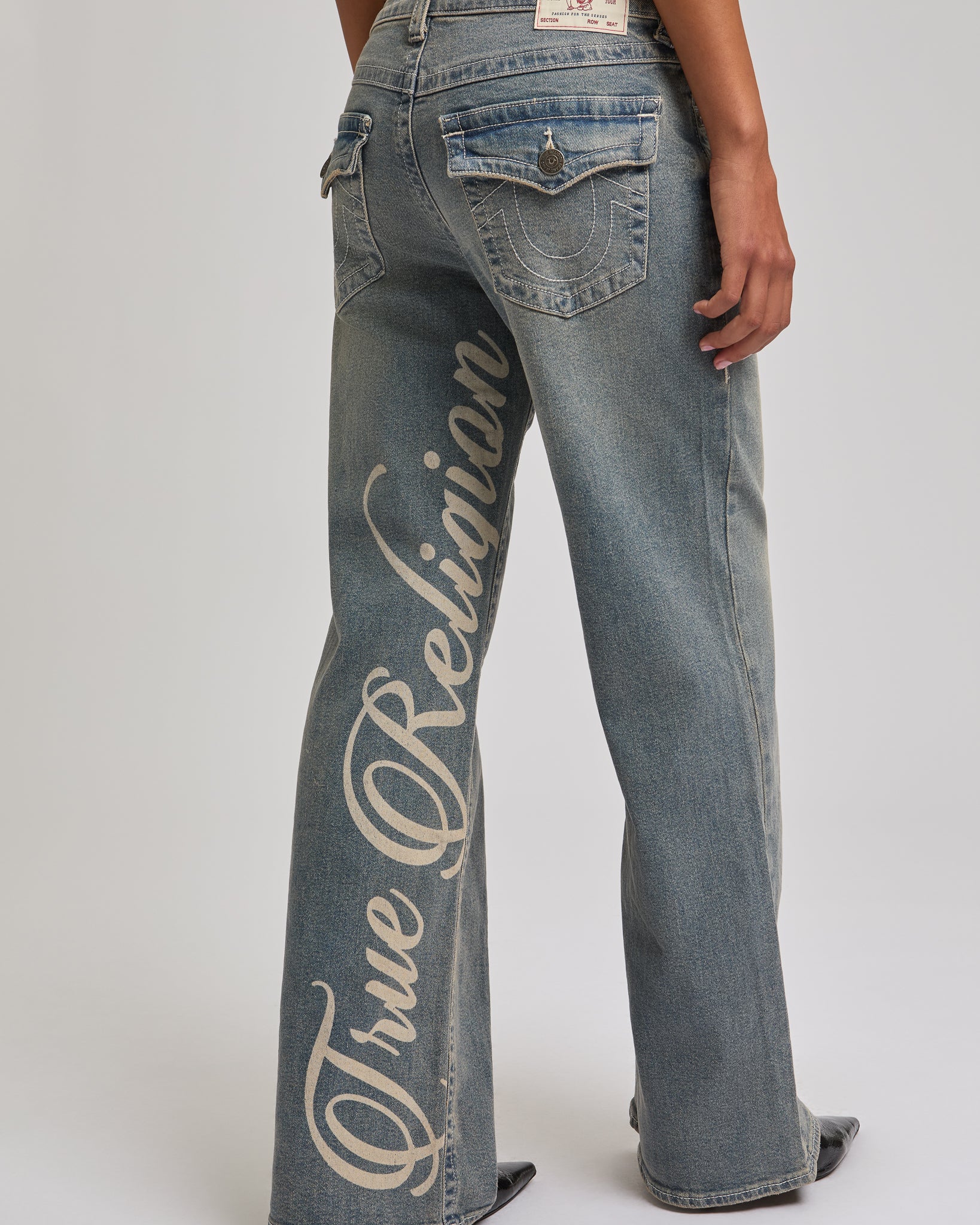 SCRIPT TR BOBBI BAGGY FLAP - ICE VEIL