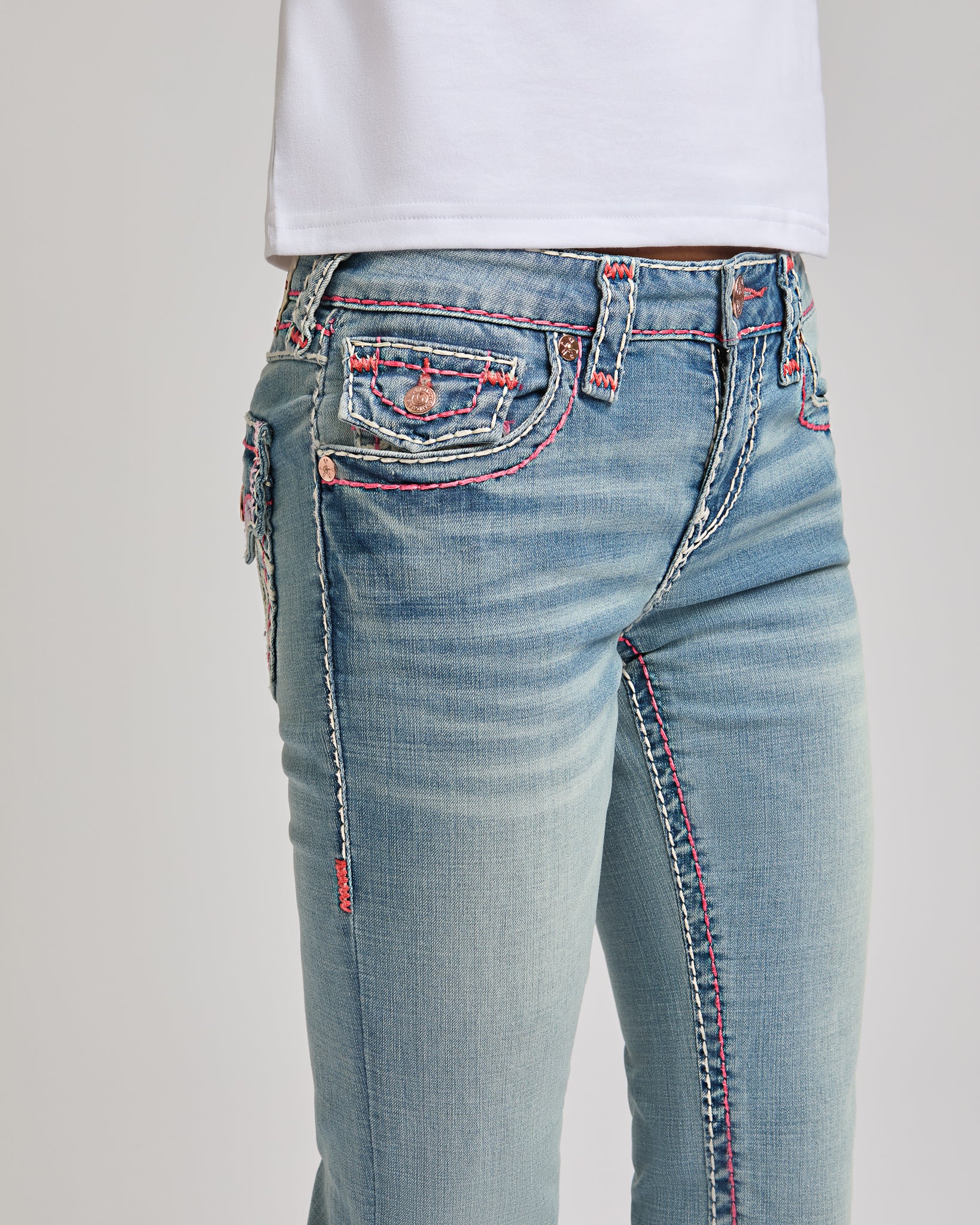 BECCA MR BOOTCUT SUP T FLAP - SEASIDE PEARL