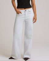 BOBBI BAGGY JEAN - BRILLIANT WHITE