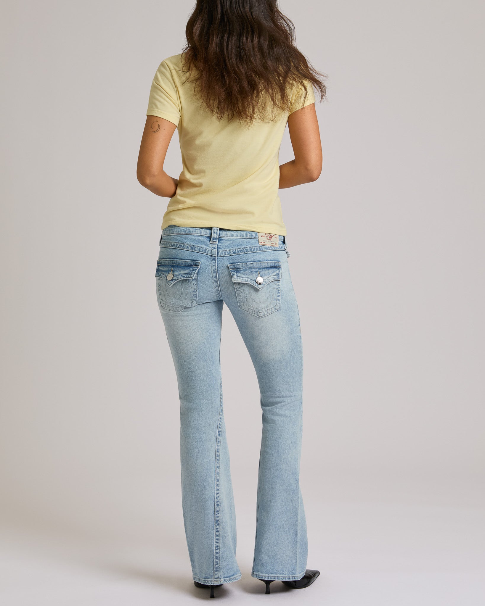 CRYSTAL BUDDHA CREW NECK TEE - DOUBLE CREAM