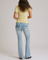 CRYSTAL BUDDHA CREW NECK TEE - DOUBLE CREAM