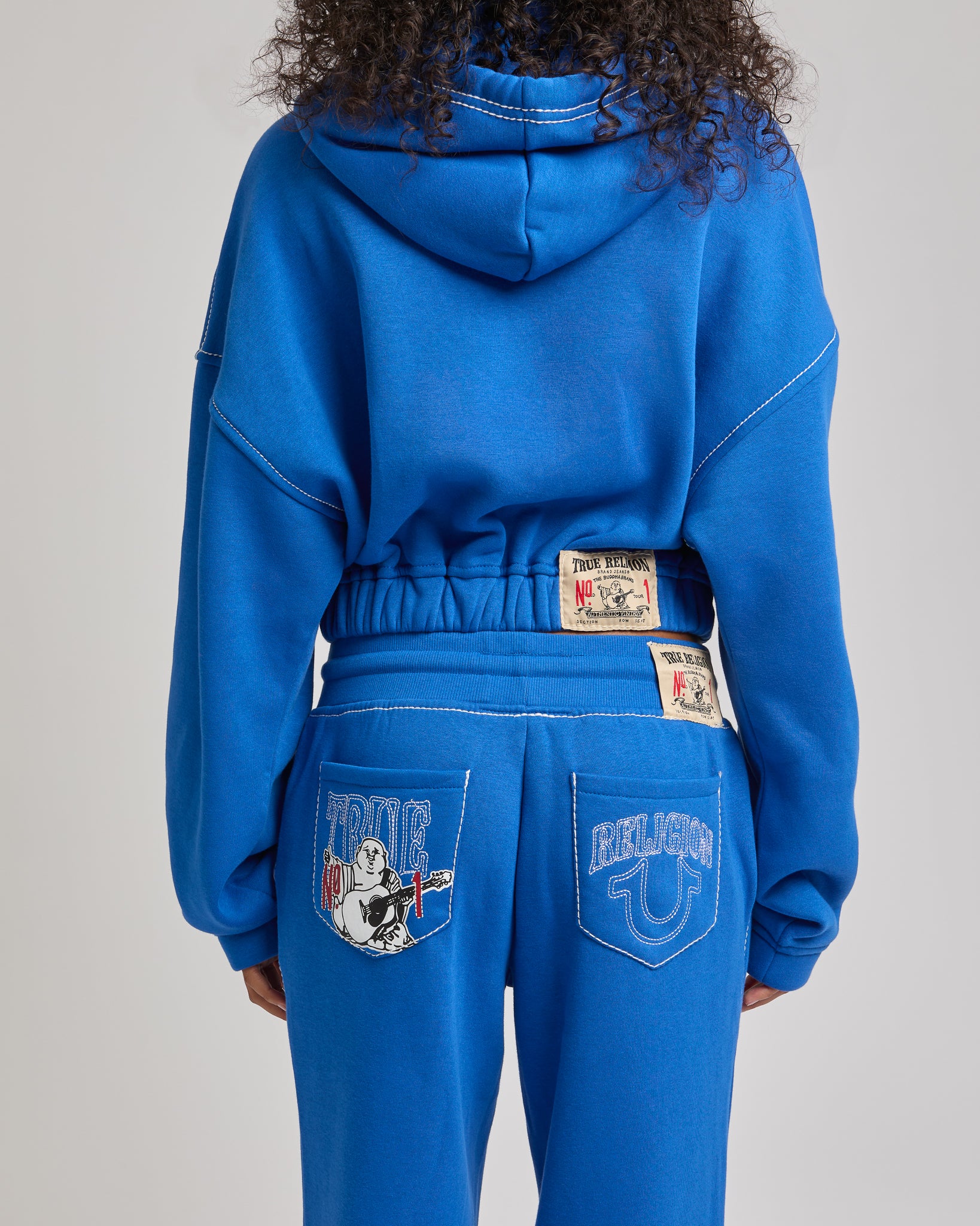 STITCH BUDDHA BIG T GF PULLOVR - NAUTICAL BLUE