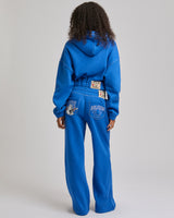 LR BIG T WIDE LEG SWEATPANTS - NAUTICAL BLUE