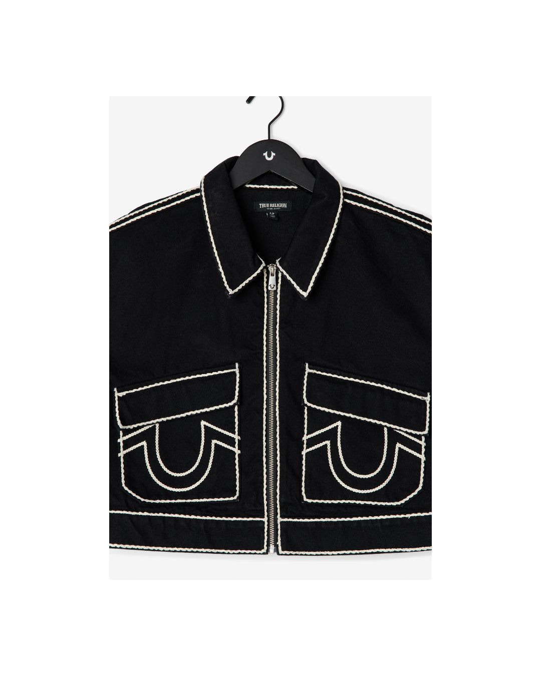 ROPESTITCH DENIM JACKET - 2SB BLACK RINSE