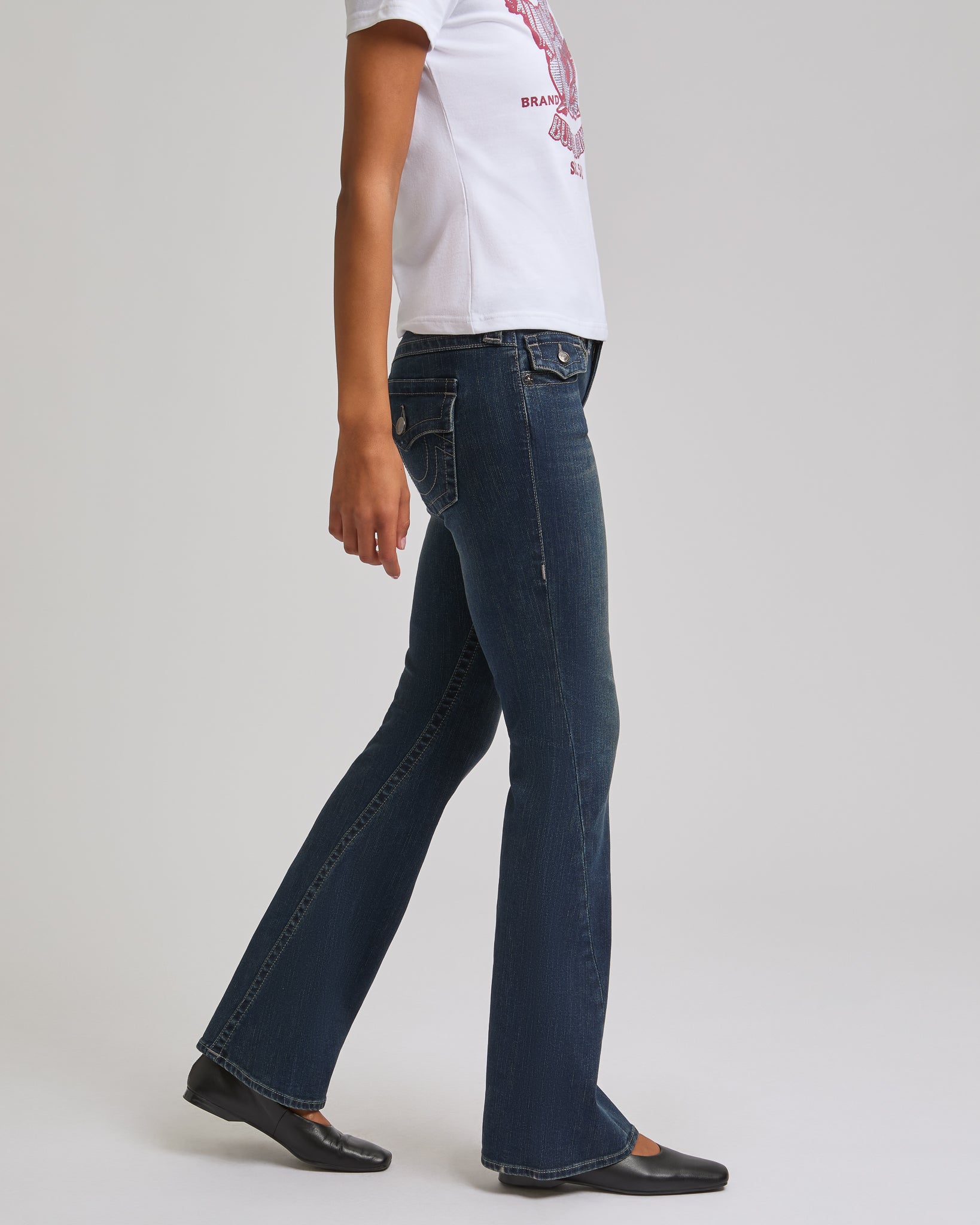 JOEY LR FLARE FLAP - HEATHER