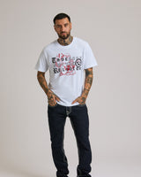 SS BUDDHA LETTERS TEE - OPTIC WHITE