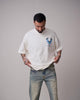 SS RETRO LOGO OVERSIZED TEE - WINTER WHITE