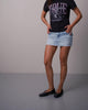 SADIE MINI SKIRT FLAP - FRECKLE WAVE