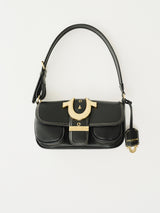 DOUBLE POCKET SHOULDER BAG