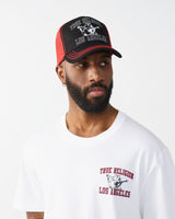 CRYSTAL TR BUDHHA TRUCKER - JET BLACK