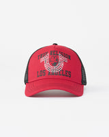 CRYSTAL HS TRUCKER - TRV RED